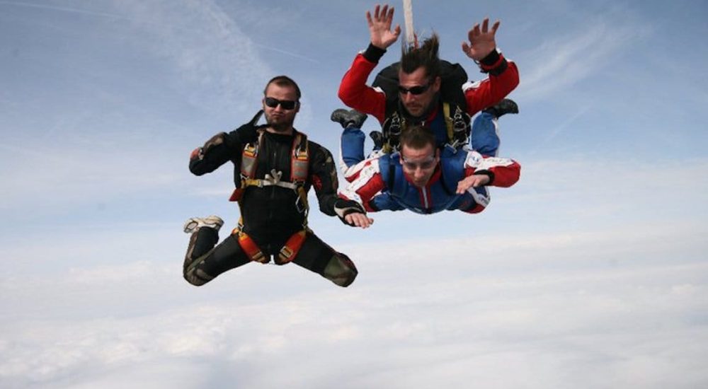 Saut en parachute Lorraine Vosges st dié