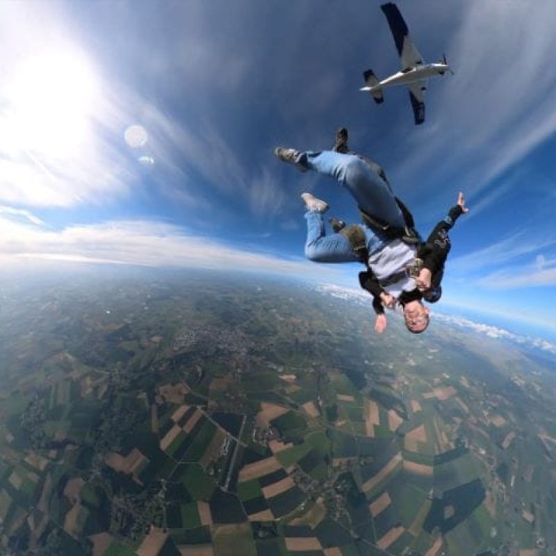 Saut en parachute tandem en Baie de Somme